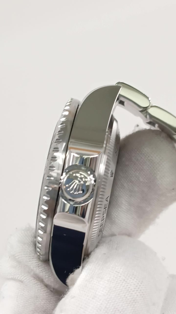 Rolex 126660 stock 53139 Crown side from vendor video