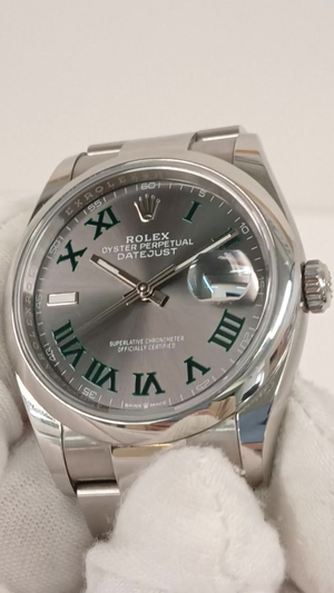 Rolex stock 53655 Front from vendor video