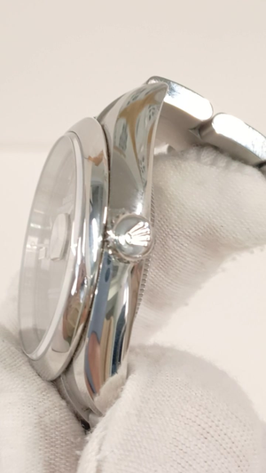 Rolex stock 53655 Crown and case from vendor video