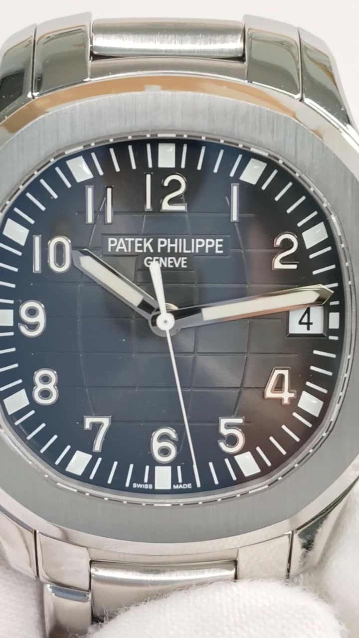 Patek Philippe 5167/1A-001 stock 53681 Front from vendor video