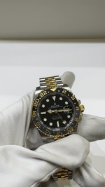 Rolex GMT-Master II Ref 126713GRNR stock 54738 Front from vendor video