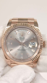 Rolex Day-Date Ref. 228235A stock 55763 Front from vendor video