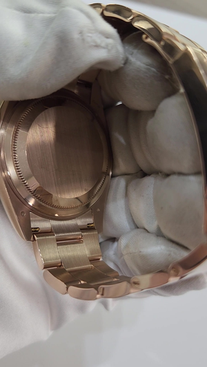 Rolex Sky-Dweller stock 55780 Caseback from vendor video