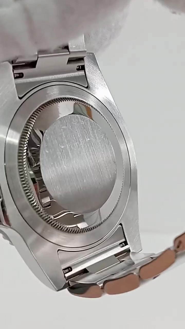 Rolex GMT-Master II stock 56703 — Caseback from vendor video