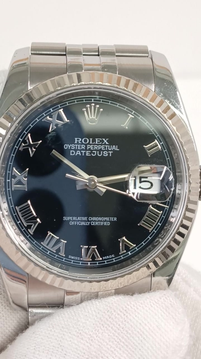 Rolex 116234 stock 58152 Front from vendor video