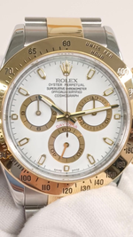 Rolex 116523 stock 58648 Front from vendor video