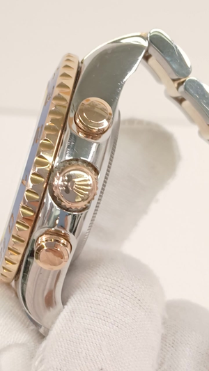Rolex 116681 stock 59469 Crown side from vendor video