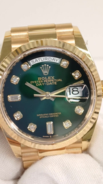 Rolex 128238 stock 59544 Front from vendor video