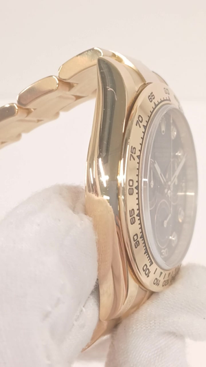 Rolex 116508G stock 59669 Side from vendor video