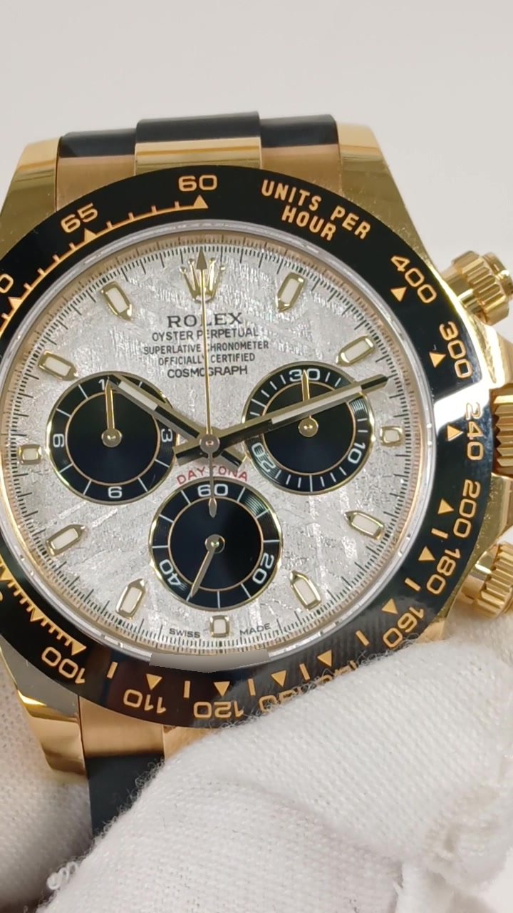 Rolex 116518LN stock 60669 Front from vendor video