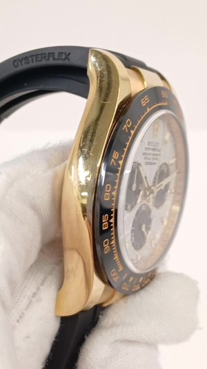 Rolex 116518LN stock 60669 Side from vendor video