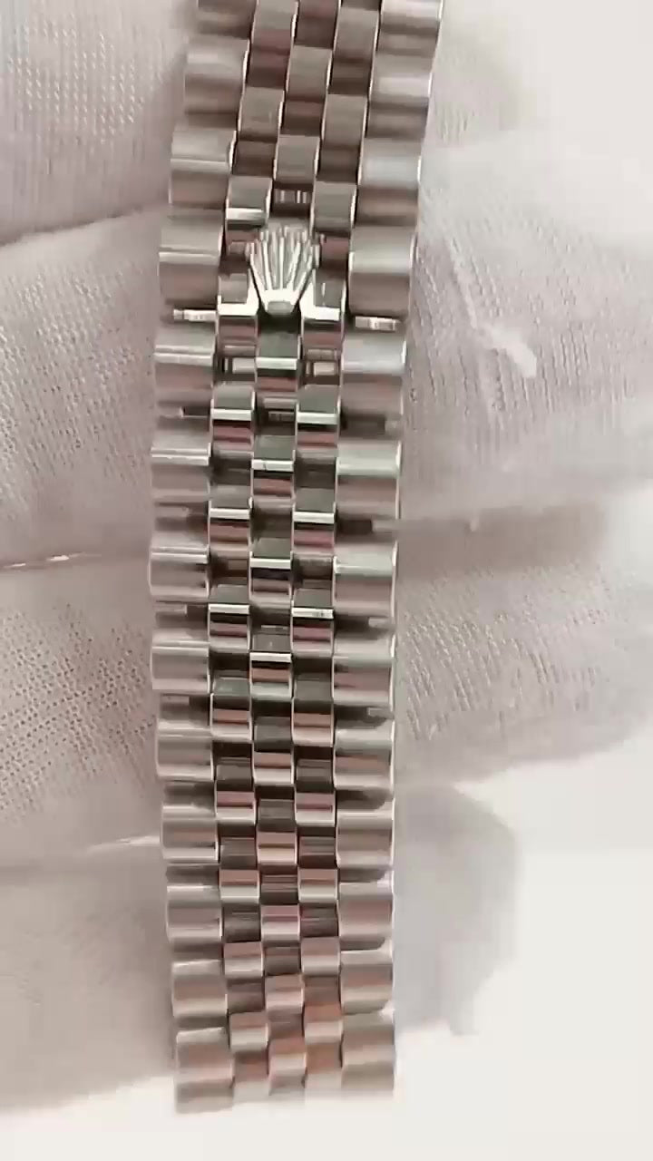 Rolex Datejust 36mm Steel and White Gold — Bracelet and clasp; stock 62548