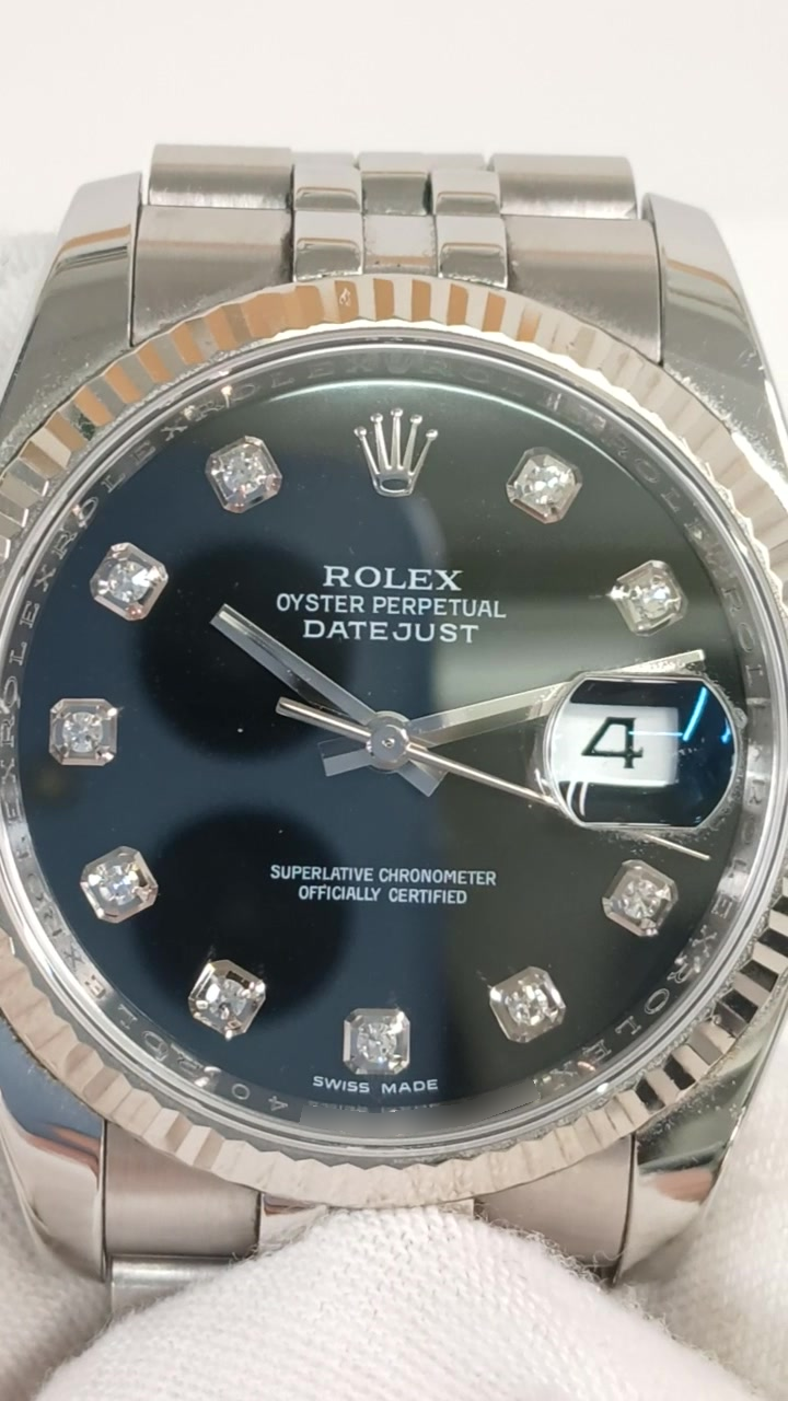 Rolex 116234G stock 63513 Front from vendor video