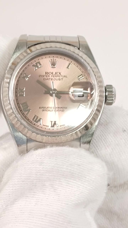 Rolex Datejust stock 63527 Front from vendor video