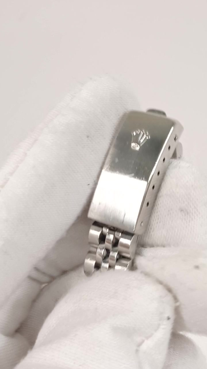 Rolex Datejust stock 63527 Clasp and bracelet from vendor video
