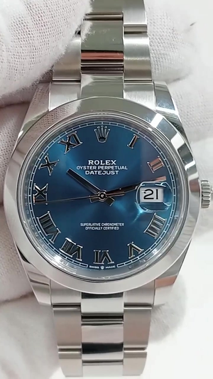Rolex Datejust stock 63893 Front from vendor video