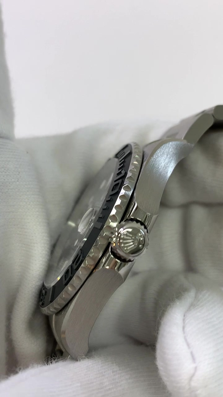 Rolex Yacht-Master Titanium Ref. 226627 stock 64381 Crown from vendor video