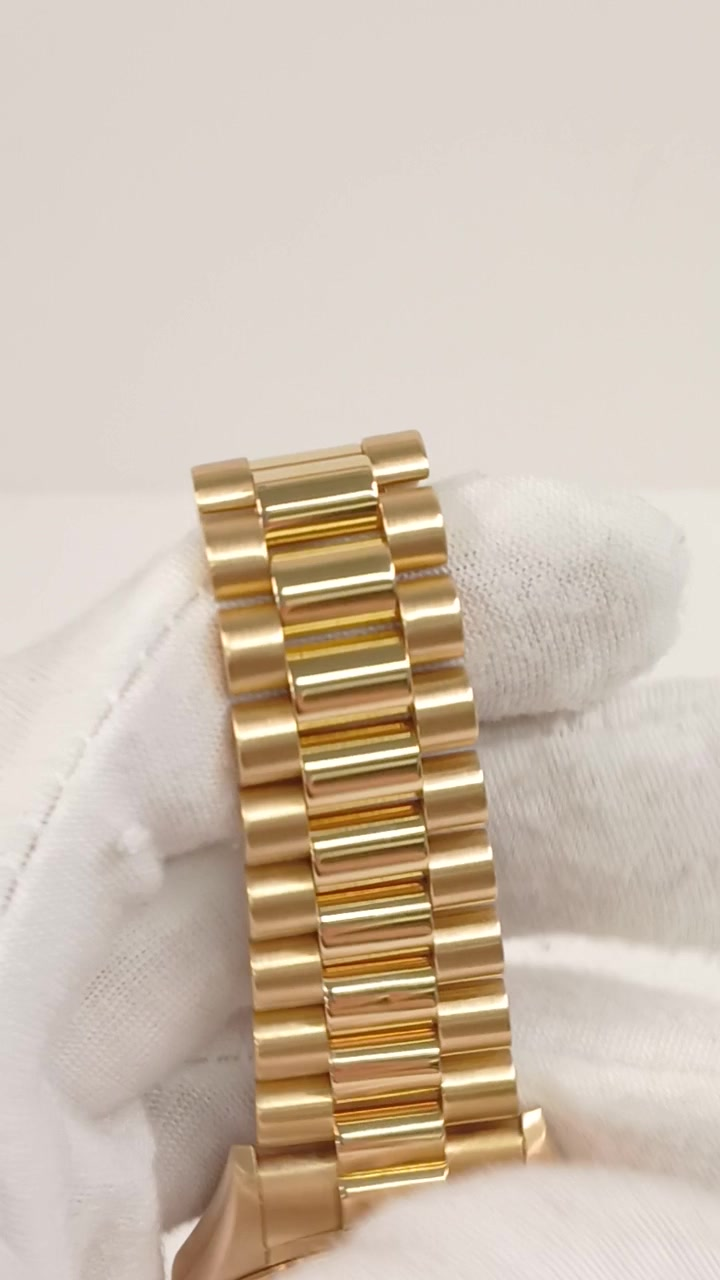 Rolex 18238NGS stock 66176 Bracelet from vendor video