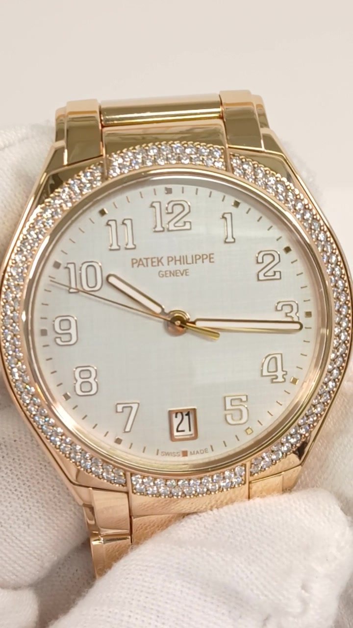 Patek Philippe 7300/1200R stock 66301 Front from vendor video