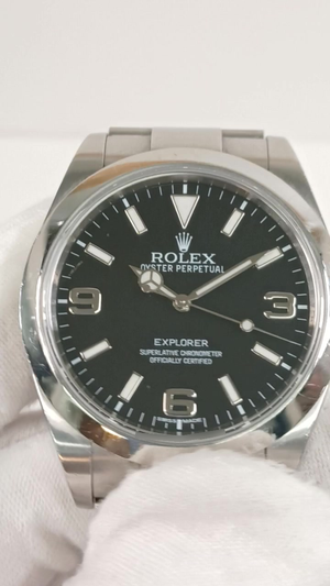 Rolex 214270 stock 67949 Front from vendor video