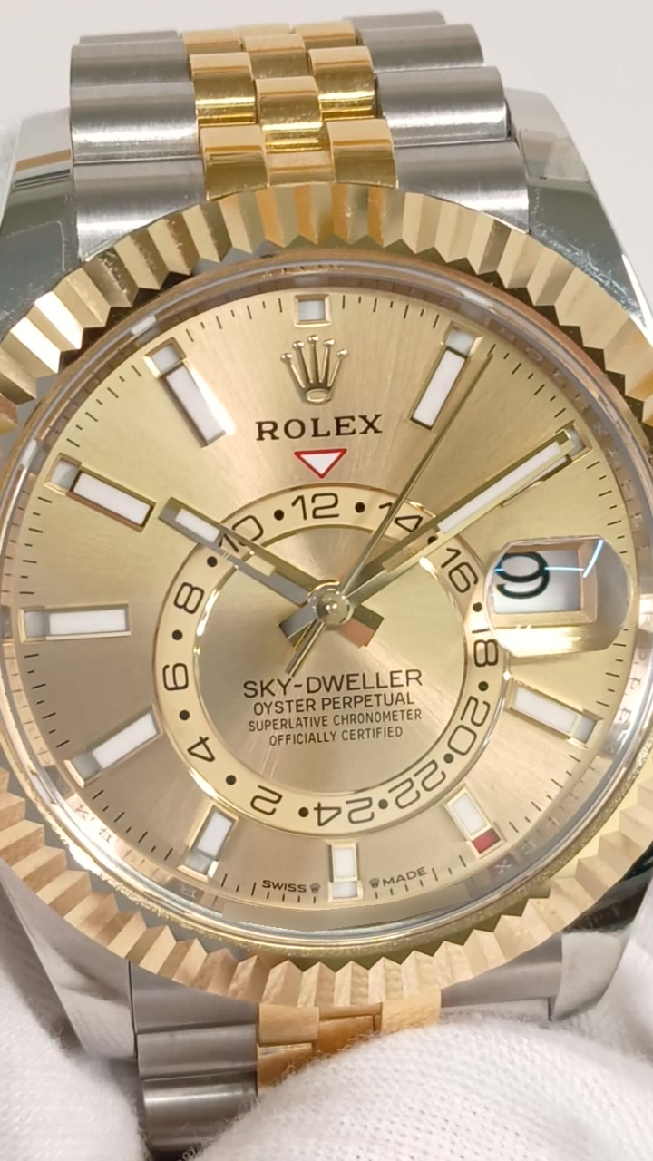 Rolex 336933 stock 68260 Front from vendor video