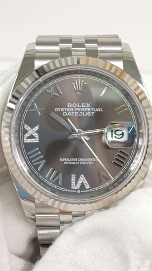 Rolex 126234 stock 69625 Front from vendor video