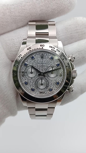 Rolex Daytona stock 70054 — Front from vendor video