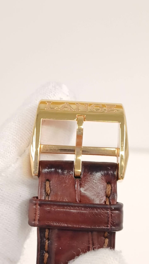 A. Lange & Sohne 233.032 stock 70481 Buckle from vendor video