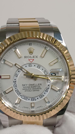 Rolex 326933 stock 70826 Front from vendor video