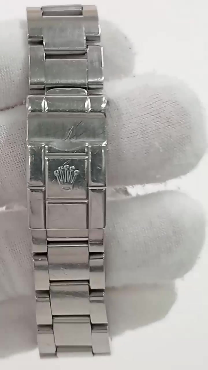 Rolex GMT-Master II Coke Ref. 16710 stock 71253 Clasp and bracelet from vendor video