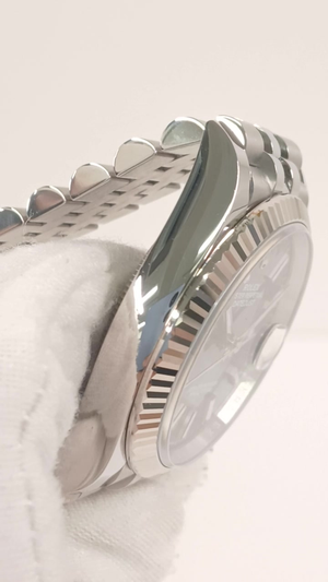 Rolex 126234 stock 72579 Side from vendor video