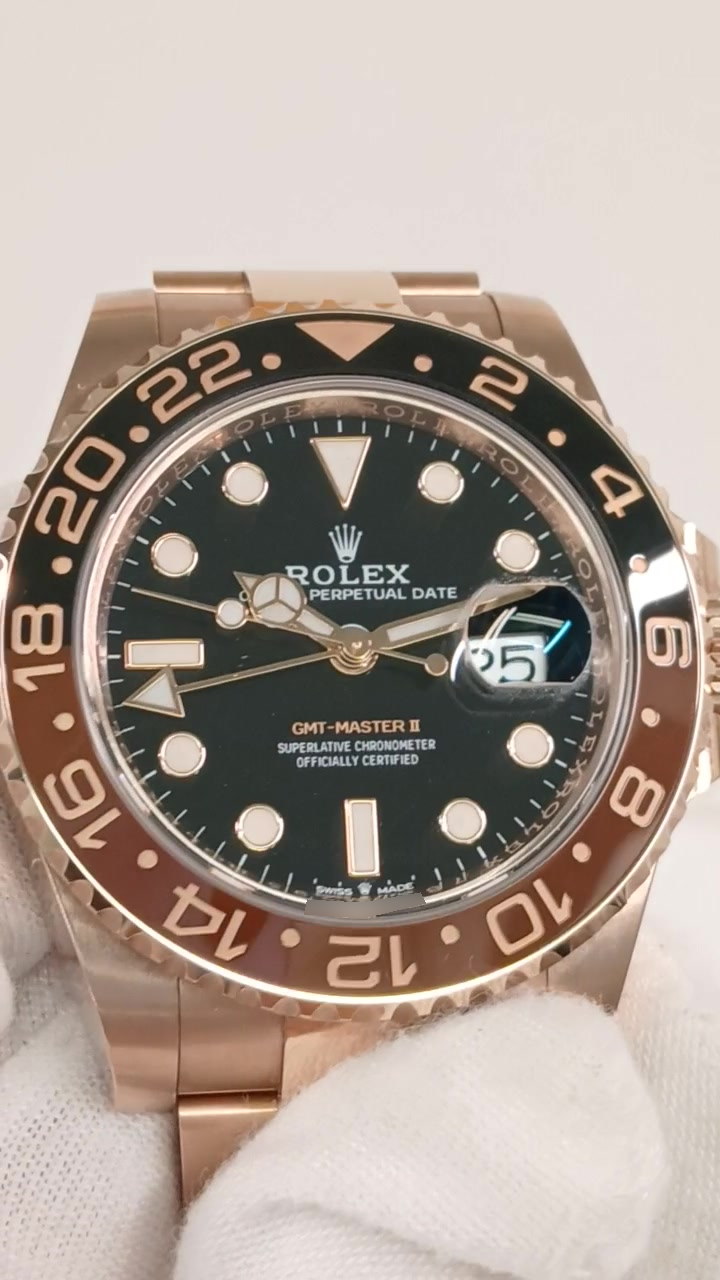 Rolex 126715CHNR stock 73024 Front from vendor video