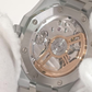 Audemars Piguet 15510ST.OO.1320ST.07 — Caseback view from vendor video