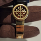 Patek Philippe Chronograph stock 73556 — Clasp and strap from vendor video