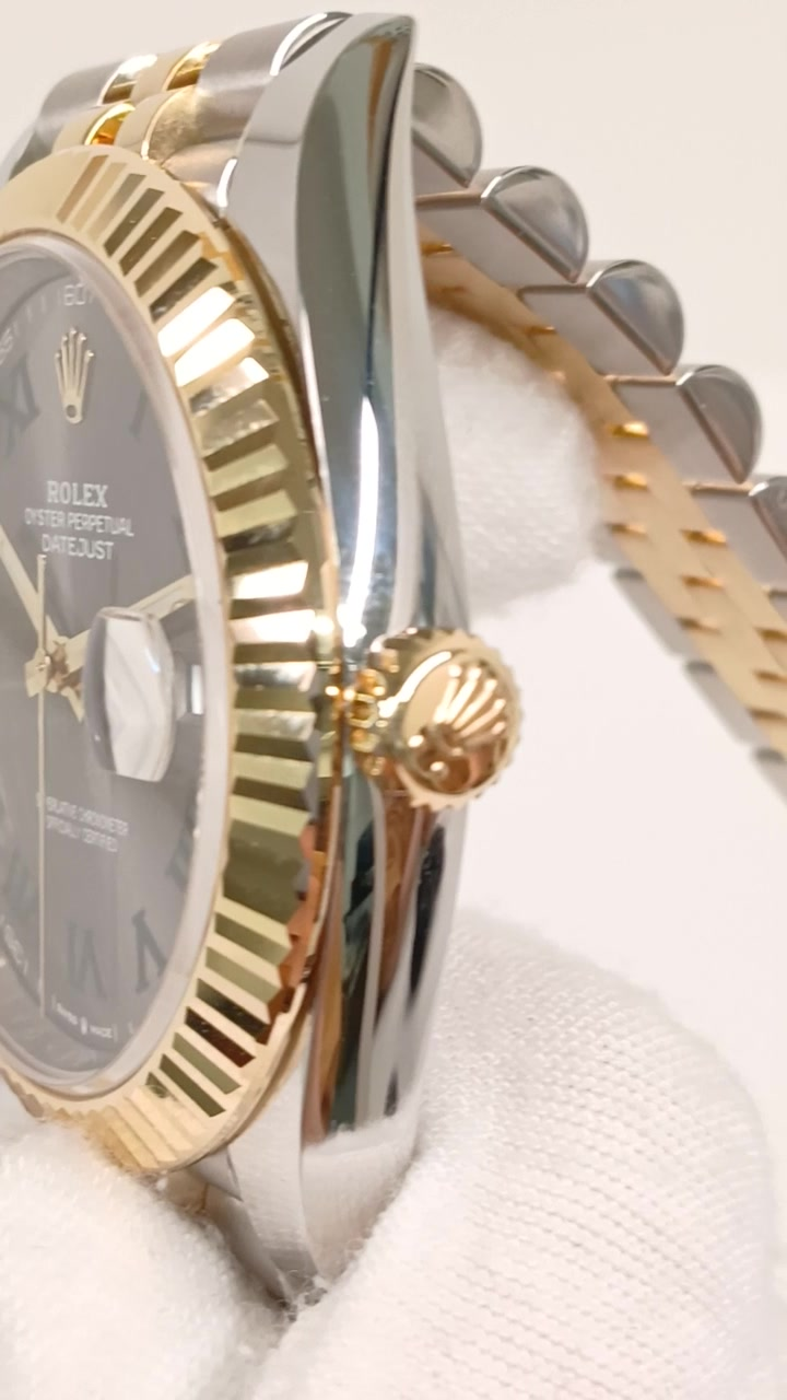 Rolex 126333 stock 73761 Crown side from vendor video