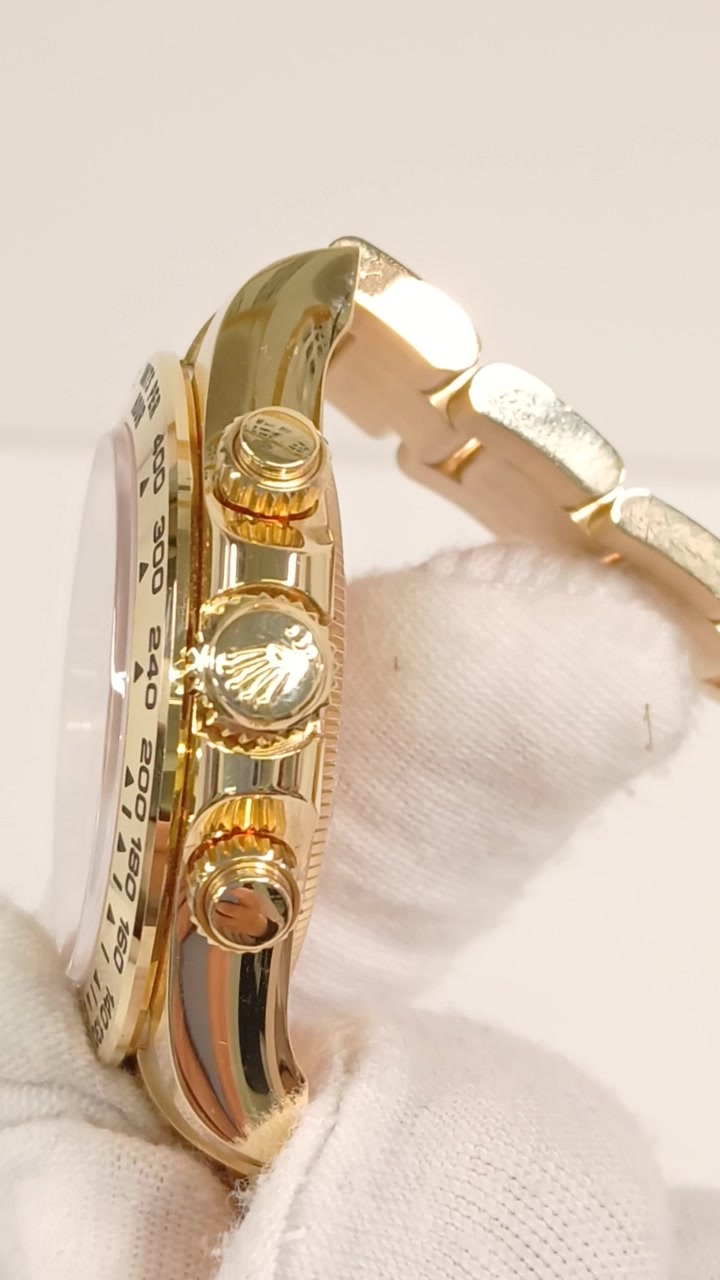Rolex 126508 stock 74458 Crown side from vendor video