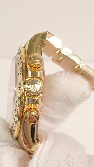 Rolex 126508 stock 74458 Crown side from vendor video