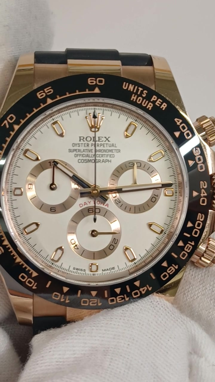 Rolex 116515 stock 75141 Front from vendor video