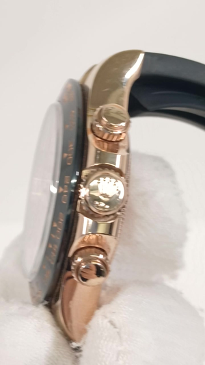 Rolex 116515 stock 75141 Crown side from vendor video