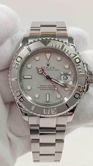 Rolex Yacht-Master Ref. 16622 stock 76834 Front from vendor video