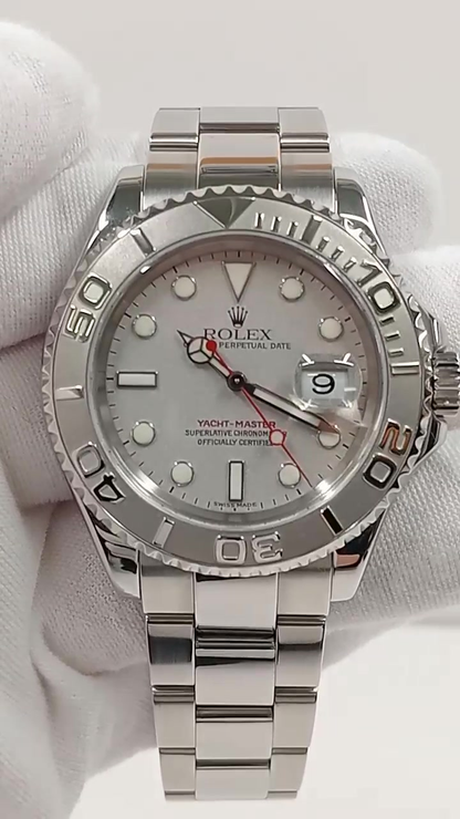 Rolex Yacht-Master Ref. 16622 stock 76834 Front from vendor video