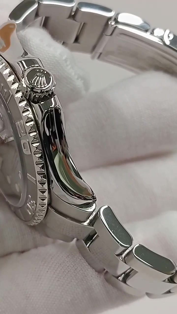 Rolex Yacht-Master Ref. 16622 stock 76834 Crown from vendor video