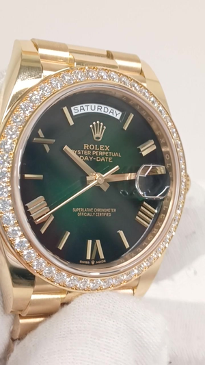Rolex 228348RBR stock 76837 Front from vendor video