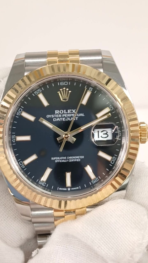 Rolex 126333 stock 77138 Front from vendor video