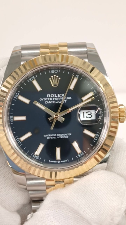 Rolex 126333 stock 77138 Front from vendor video