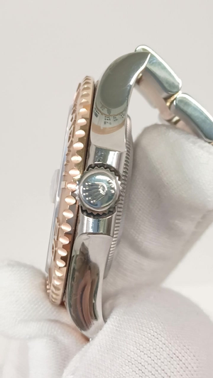 Rolex 126621 stock 77452 Crown side from vendor video