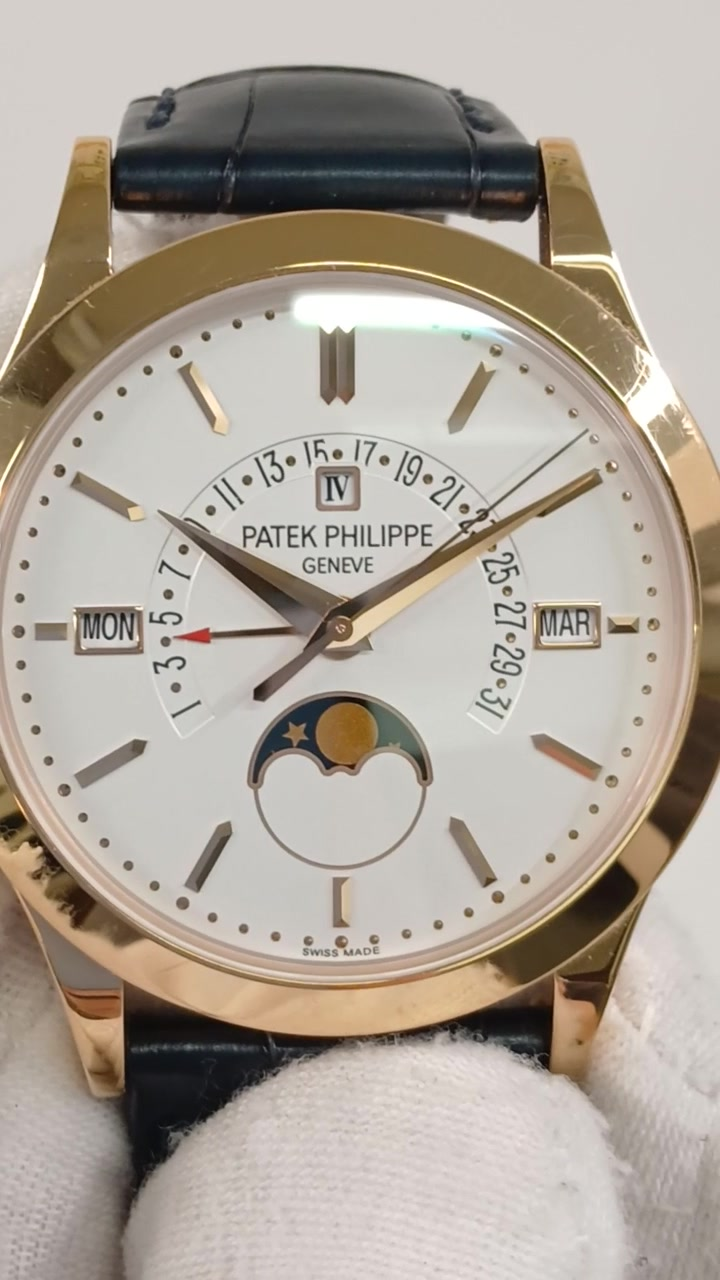 Patek Philippe 5496R-001 stock 77557 Front from vendor video