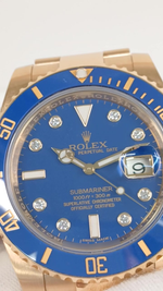 Rolex 116618LB stock 77562 Front from vendor video