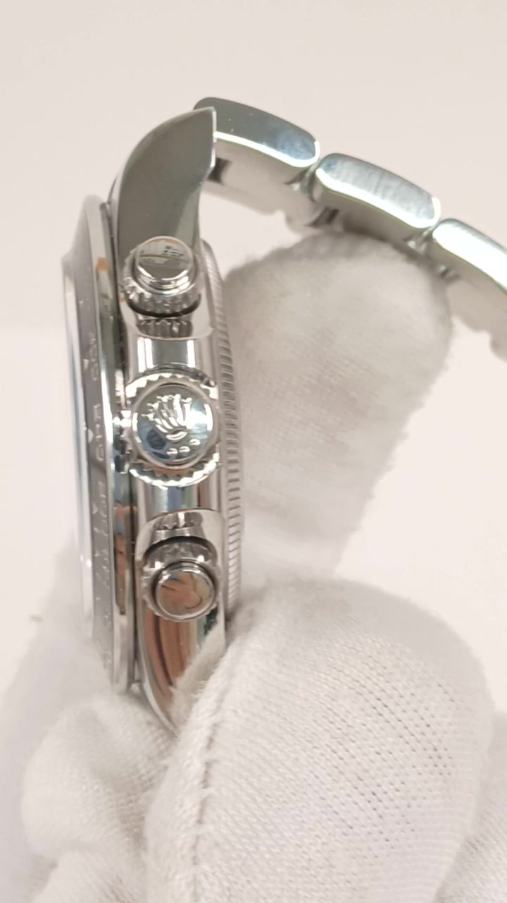 Rolex 126500LN stock 78174 Crown side from vendor video