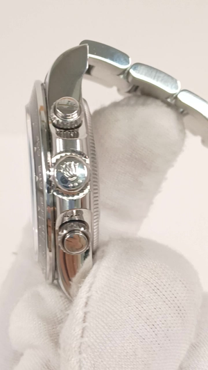 Rolex 126500LN stock 78174 Crown side from vendor video